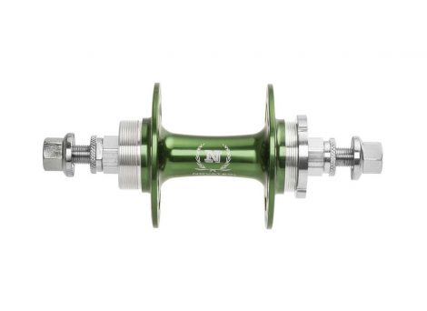 Butuc Spate Novatec A166SBT Freewheel Fixed (Flip-Flop ) 32 Gauri flanse inalte Verde