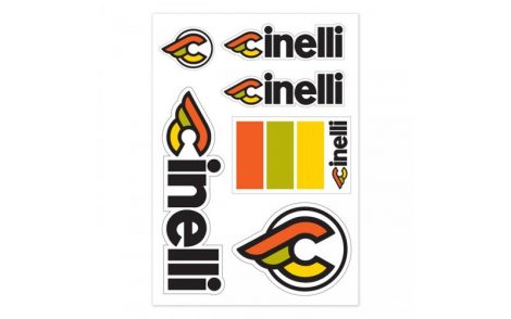 Stickere Cinelli Italo 79 Alb