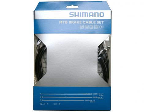 Set cabluri frana Shimano MTB